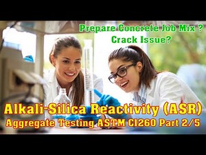 Mixing and Molding - ASR Testing ASTM C1260 (Part 2 of 5) | #materialtesting
