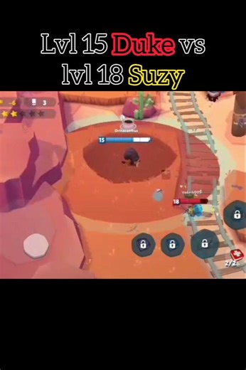 Zooba: level 15 Duke vs level 18 Suzy [] Who will win? []