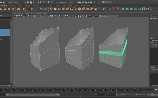 Maya基础教程：怎么插入循环边？