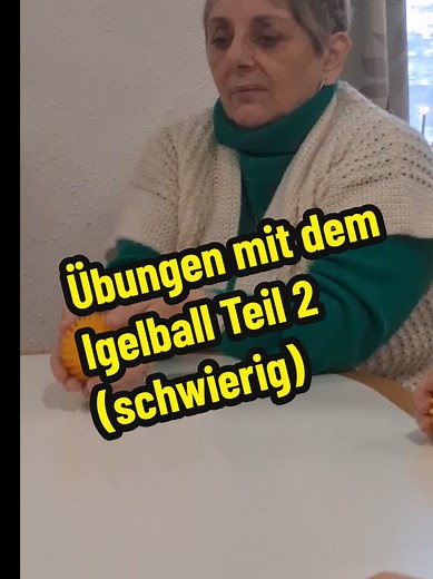 Igelball Übungen für Senioren: Teil 2 der Fortgeschrittenen