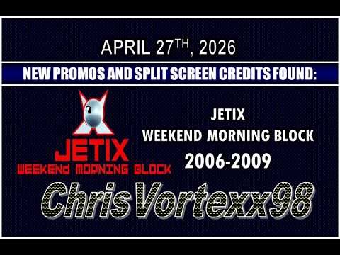 New Promos and Split Screen Credits Foundings: 4-27-2026: Jetix Weekend Morning Block 2006-2009