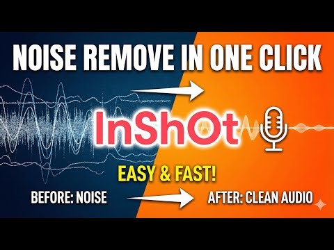 Voice Editing In inshot | Noise remove from any Voice