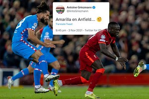 Suspended Griezmann's cryptic tweet after another controversial Atletico red