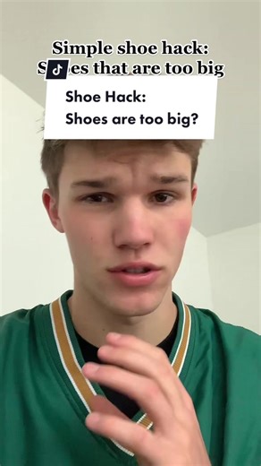 Effortless Shoe Hack for Oversized Sneakers