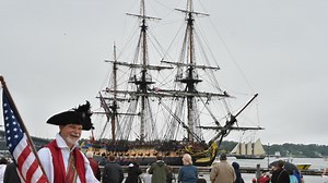 Replica of General Lafayette's 'Hermione' arrives in Virginia