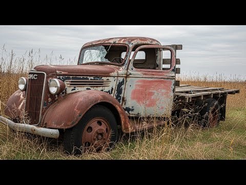 ASMR Car Restoration | 1934 GMC Flatbed Truck Full Rebuild From | Po Restoration V-Hub
