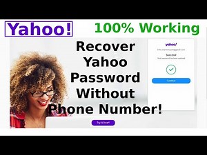 How to Recover Yahoo Email Account Password without Phone Number - 2021| Reset Yahoo Mail Password