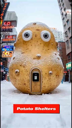 You Won’t Believe This Future Shelter 🥔🏙️