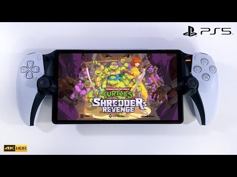 Teenage Mutant Ninja Turtles: Shredder's Revenge (PS5 Handheld Gameplay)