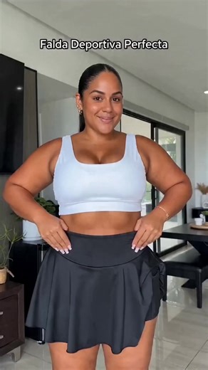 Falda deportiva mujer talla grande, cintura alta, ajustable, golf, tenis, plisada, con forro y bolsillos #findeañocontiktokshop🔥 #girlsfashion #unisexfashion #fashionlatina #sheinoutfits #sportwear #womenclothes #topsdeportivosmujer #acessoriosfemininos #workoutfits