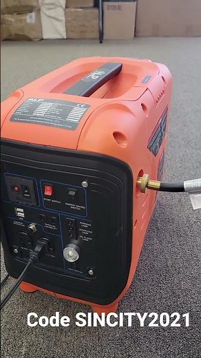 ALP Propane Generator Running an Air Fryer!