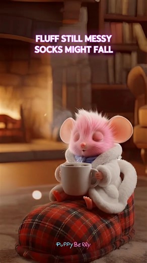 99K views · 3.7K reactions | “Sometimes all you need is a warm sip, a soft hug, and a squeaky little song. ☕ Here’s my Cup of Comfort—poured straight from my fluff to yours.” #CupOfComfort #MousyMagic #TinyJoy #FluffLife #flufflife | PuppyBerry | Facebook