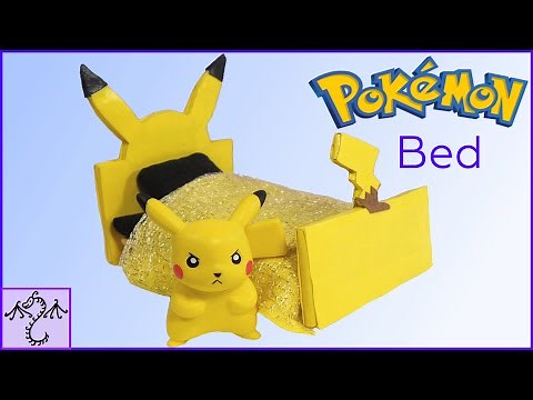How to Make a Pikachu Pokemon Toy Bed