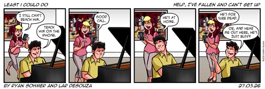 Help, I’ve fallen and can’t get up - Least I Could Do