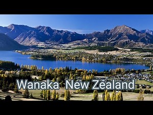 Drive Through Wanaka Town Centre, New Zealand