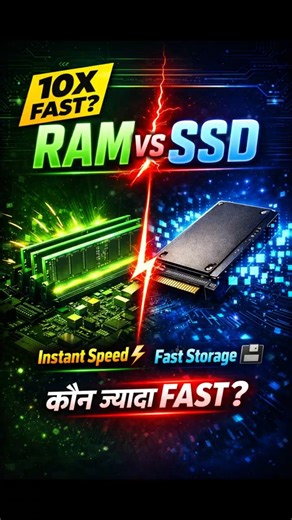 SSD या RAM Upgrade? 🤔 Computer Fast करने का सही तरीका! #viral #computer #techshorts #shorts