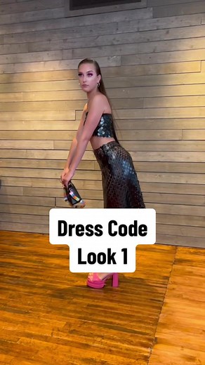 Sparkly 3D Printed Dress Code Look 1: 3D Printing Fashion
