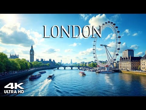 LONDON 4K | Fly Over Iconic Landmarks, Historic Streets & Modern Wonders