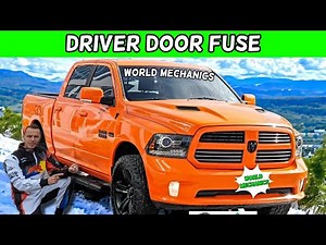 DODGE RAM 1500 2500 3500 DRIVER DOOR MODULE FUSE 2013 2014 2015 2016 2017 2018