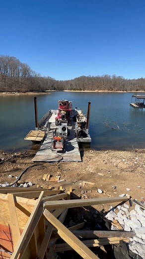 Sells Land Management Lifetime Docks & Lifts LLC Tims Ford Shoreline Restoration Riley Concrete Pumping, LLC @imiconcrete | Tims Ford Shoreline Restoration