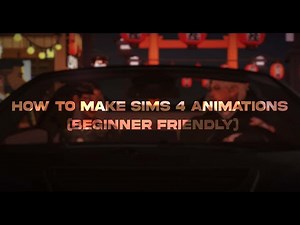 How to make Sims 4 Animations | Beginner Friendly Tutorial