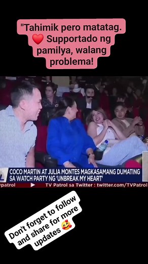 159K views · 5.1K reactions | "They chose to love quietly—and it made them stronger. Now, with Julia’s family supporting Coco, nothing else matters. #CocoJul #JuliaMontes #CocoMartin #lowkeybutstrong | Coco and Julia solid fans 1.0 | Facebook
