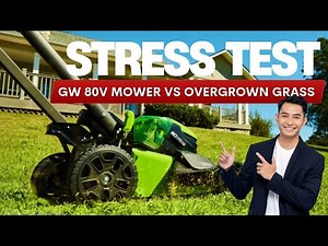 🔥Costco Greenworks Pro 80V Lawn Mower vs. OVERGROWN GRASS – Ultimate Stress Test!🔥