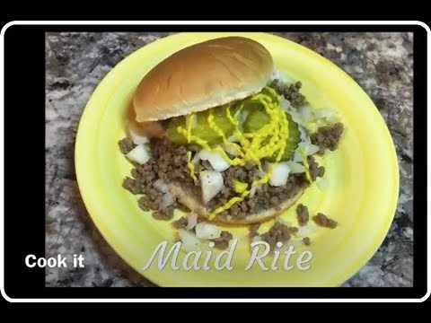 How to make delicious Maid Rite sandwiches