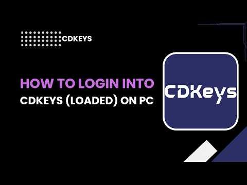CDKeys: How to Log In & Access Your Keys! 🛠️🎮