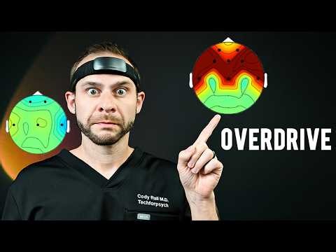 Why Your Brain Won't Shut Off, How to Reset Your Nervous System (Muse & Myndlift Brain Mapping)
