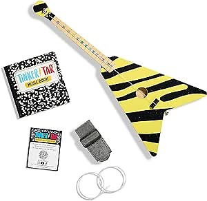Rockstar Guitar - The Easiest Way to Start and Learn Guitar - 1 Stringed Toy Instrument for Kids Perfect Intro to Music for Young Kids Ages 3 and up - from Buffalo Games