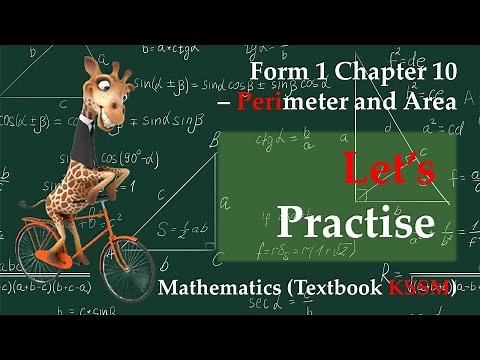 KSSM Form 1 Mathematics Chapter 10 - Let's Practise | Perimeter and Area