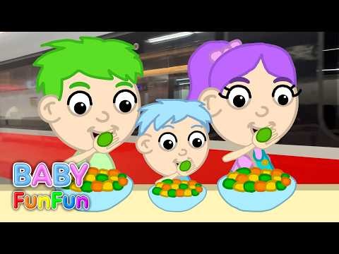 Eat Your Veggies Song 🥦 | Healthy Food Song | Good Habits | Baby FunFun Nursery Rhymes & Kids Songs