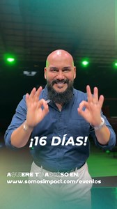 5K views · 88 reactions |  ¡Estamos a solo 16 días del Impact Conference Expansión!  Prepárate para vivir el epicentro de una expansión sobrenatural y un avivamiento sobre cada área de tu vida. No esperes más... provoca lo que el cielo ya tiene reservado para ti. ️ Corre ya por tu acceso en www.somosimpact.com | Impact Global | Facebook