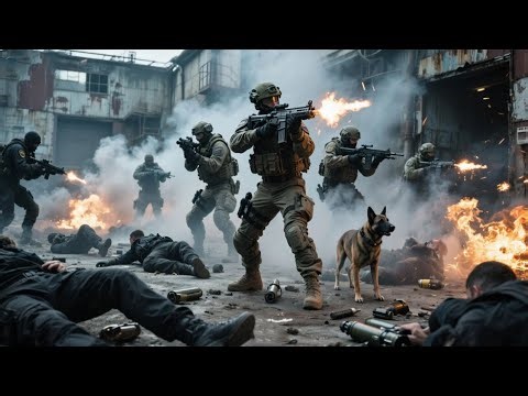 Special forces laid a trap and raided the criminal hideout.