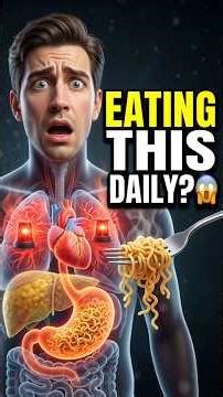 You Won’t Believe What Instant Noodles Do to Your Body😱 #InstantNoodles #JunkFoodEffects