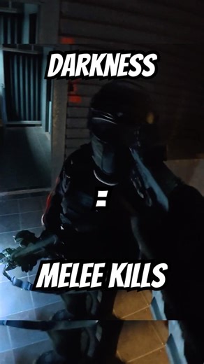 The Darkness Is My Friend...(Melee Kill) #airsoft #airsoftcqb #airsoftgameplay #airsoftguns #warzone