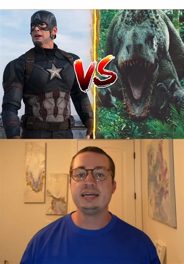 Captain America vs Indominus Rex: Epic Showdown