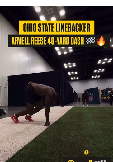 Ohio State Linebacker Arvell Reese's Impressive 40-Yard Dash
