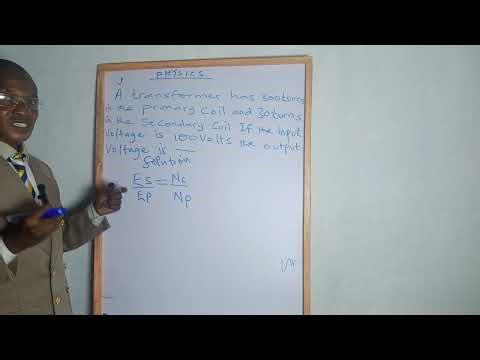 Topic: Electromagnetic induction (Transformers)