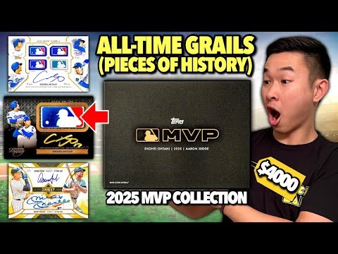 I OPENED THE INSANE $4,000 TOPPS SHOHEI OHTANI x AARON JUDGE MVP COLLECTION BOXES (CRAZY GRAILS)! 😱🔥