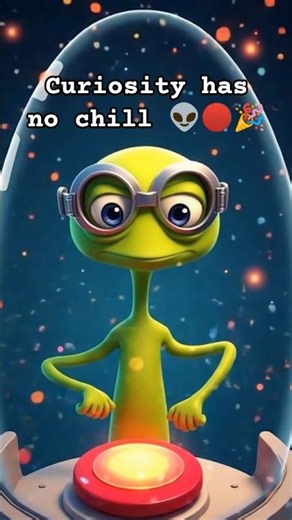 Alien Presses Button... What Happens Next is LOOPY! 👽🔴