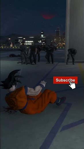 Goku in GTA 5 | Crazy Mod Gameplay #shorts