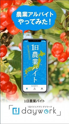デイワークで1日農業バイトやってみた！