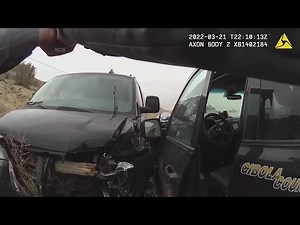 VIDEO: Prisoner takes over van during jail transport