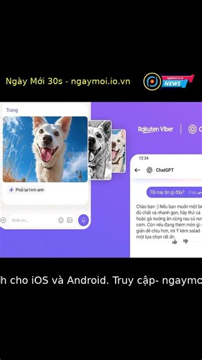 7 tính năng AI của ChatGPT vừa xuất hiện trên ứng dụng nhắn tin Viber | #Shorts #News
