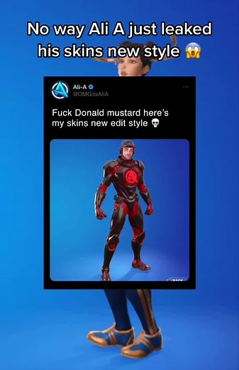 Ali A Leaks New Skin Style in Fortnite - Groundbreaking Discovery