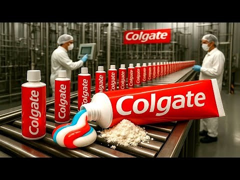 This Is How Your Colgate Toothpaste Is Made | Ingredients That Will Surprise You