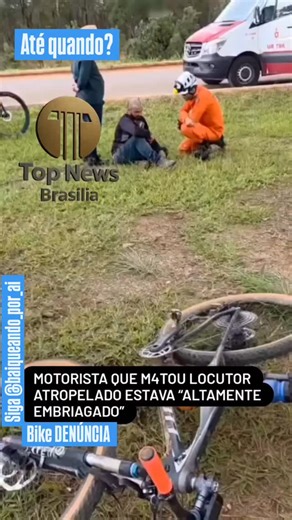BAIQUEANDO_POR_AI on Instagram: "Chegou até aqui, CLICA NO SEGUIR, ⬇️ ATÉ QUANDO? 🖤🙌 🚨 Infelizmente mais um se foi. Triste 😞 Tragédia no trânsito do DF. O radialista Juarez Vieira, 64 anos, morreu na manhã deste sábado (7/2) após ser atropelado no Pistão Norte, em Taguatinga. Segundo a polícia, o motorista Samuel Pereira Santos, 30 anos, foi preso em flagrante no local. Ele apresentava sinais visíveis de embriaguez e o teste do bafômetro apontou 1,32 mg/L, índice extremamente alto — quase qu
