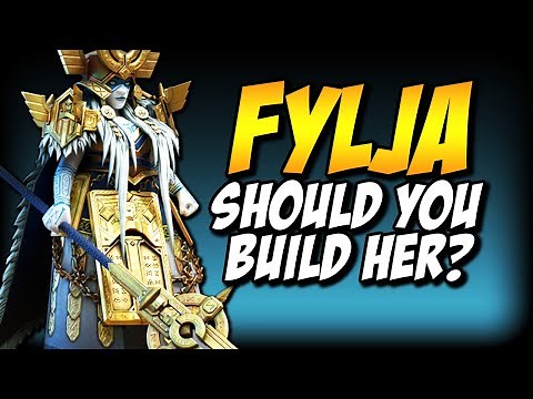 She is GREAT! Fylja Champion Guide Raid Shadow Legends | Test Server